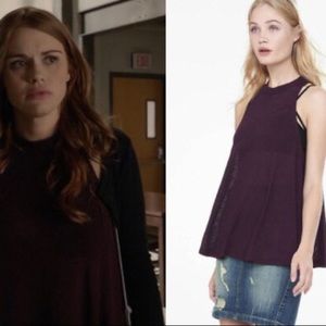 Express Purple Tank Top